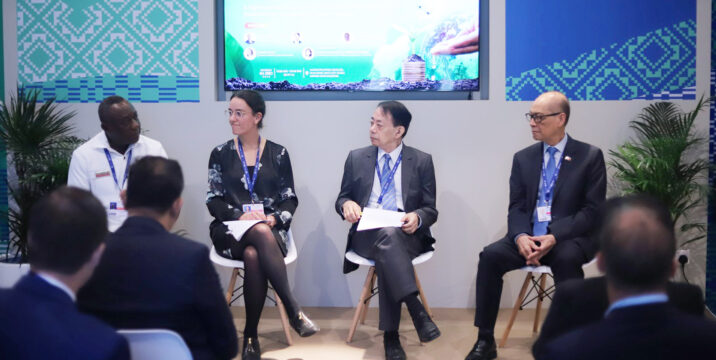 Diokno underscores critical role of coalitions in advancing collective action  to address climate change