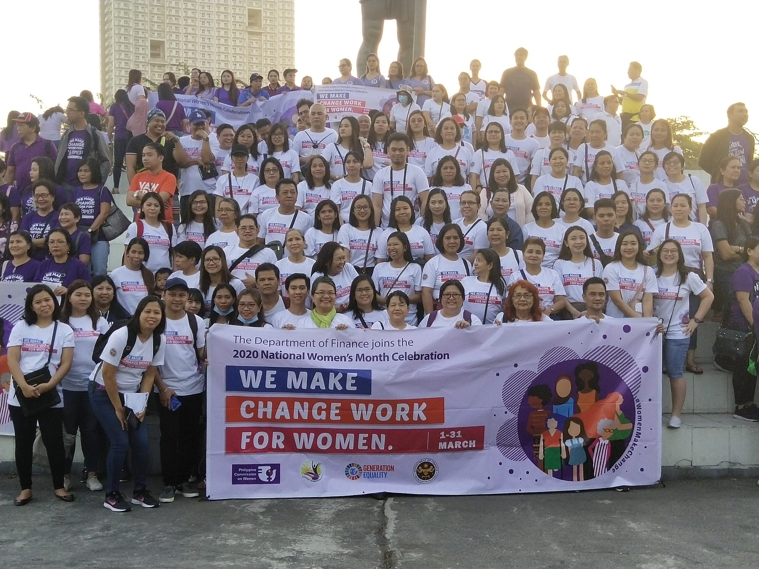 National Women’s Month Celebration Kickoff activity The Gender and