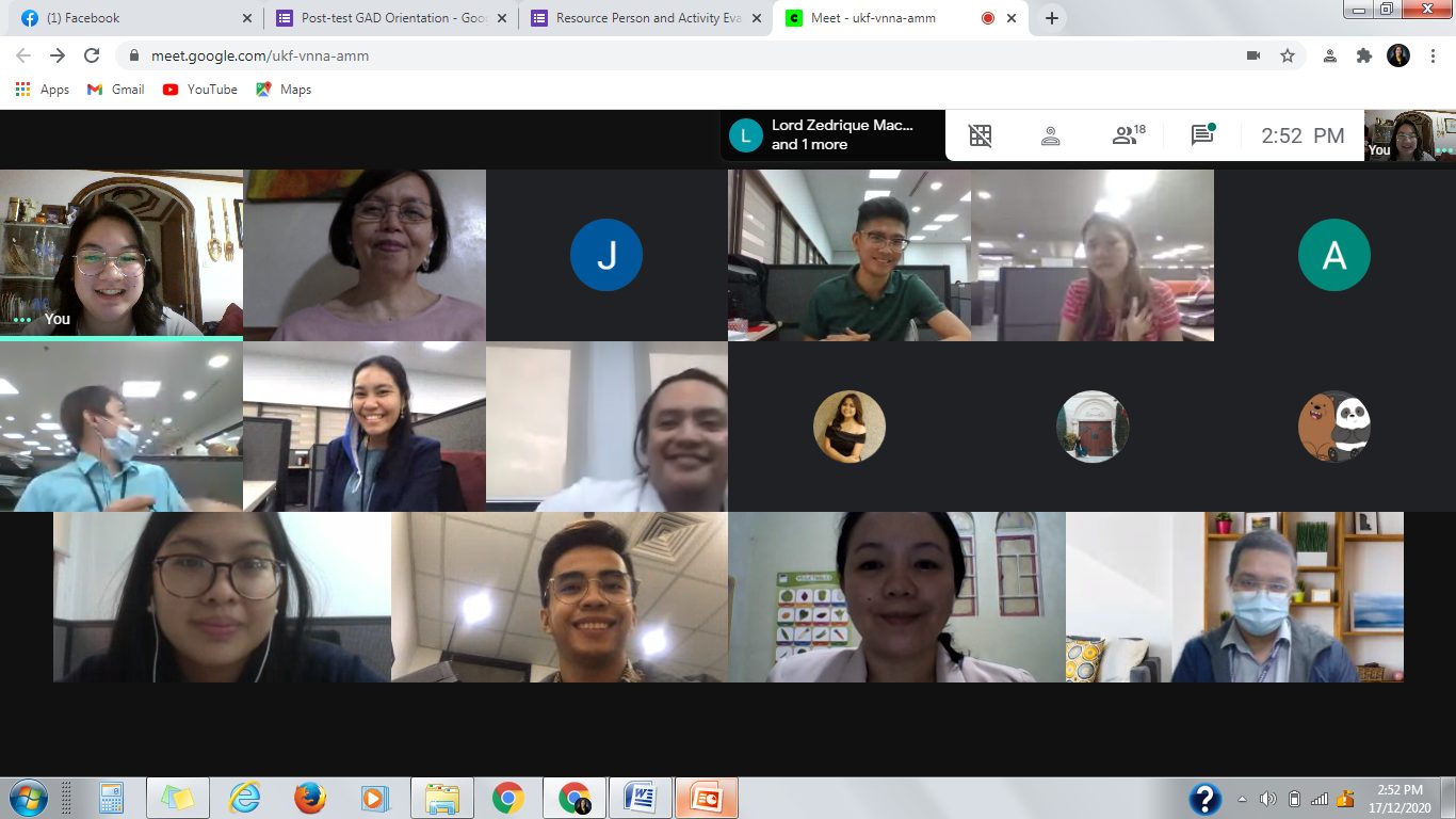 Gender and Finance Orientation 2020
