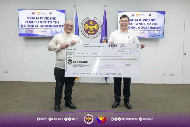 Read more about the article Recto on PSALM’s P8.96-B record-high dividend remittance: Every peso will be felt by the Filipino people
